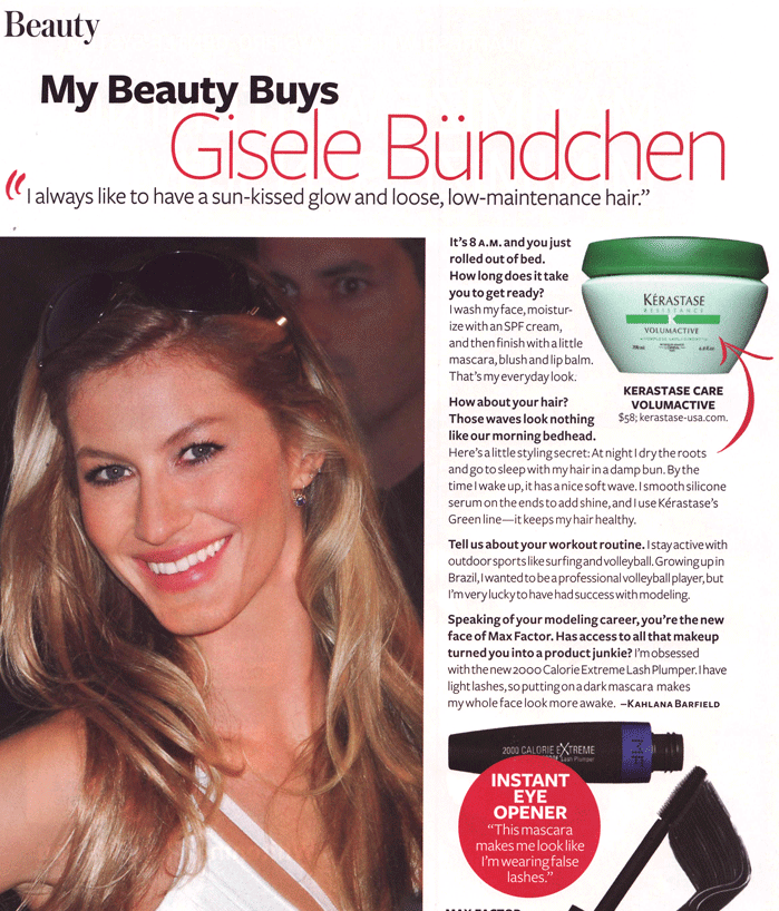 As Seen in INSTYLE (January, 2009) - Kerastase Care Volumactive