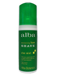 Alba Botanica Aloe Mint Foam Shave - 5oz