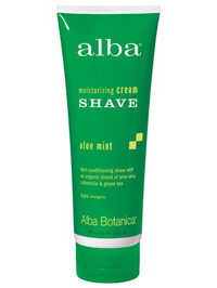 Alba Botanica Aloe Mint Cream Shave - 8oz
