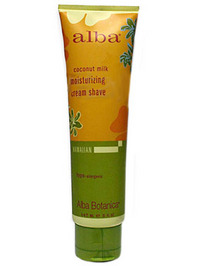 Alba Botanica Coconut Milk Moisturizing Cream Shave - 5oz