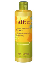 Alba Botanica Coconut Milk Extra-Rich Hair Wash - 12oz
