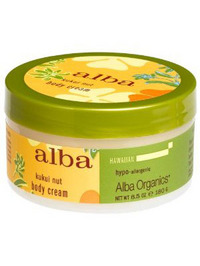 Alba Botanica Kukui Nut Body Cream - 6.5oz
