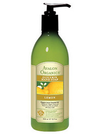 Avalon Organics LEMON Glycerin Liquid Soap - 12oz