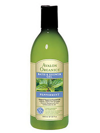 Avalon Organics PEPPERMINT Bath & Shower Gel - 12oz