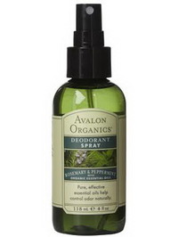 Avalon Organics Rosemary & Mint Deodorant Spray - 4oz