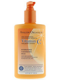 Avalon Organics Vitamin C Hydrating Cleansing Milk - 8.5oz
