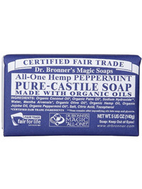 Dr. Bronner's Peppermint Organic Bar Soap - 5oz