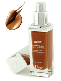 Christian Diorskin Nude Natural Glow Hydrating Makeup SPF 10 No.070 Dark Brown - 1oz