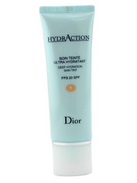 Christian Dior HydrAction Deep Hydration Skin Tint SPF 20 - # 01 Porcelain 1.7oz - 1.7oz