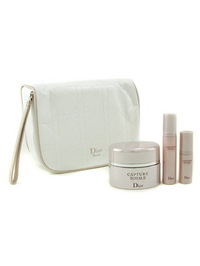 Christian Dior Capture Totale Multi-Perfection Program: Creme + Concentrate + Eye Treatment + Bag - 4 items