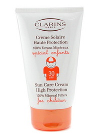 Clarins Sun Care Cream High Protection SPF30 ( For Children )--125ml/4.8oz - 4.8oz