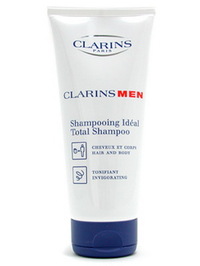 Clarins Men Total Shampoo ( Hair & Body ) --200ml/6.7oz - 6.7oz