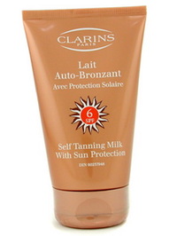 Clarins Self Tanning Milk SPF 6--125ml/4.2oz - 4.2oz