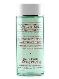 Clarins Water Purify One Step Cleanser w/ Mint Essential Water ( For Combination or Oily Skin )--200 - 6.8oz