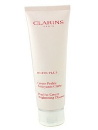 Clarins White Plus HP Pearl-To-Cream Brightening Cleanser --125ml/4.2oz - 4.2oz