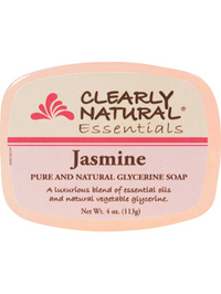 Clearly Natural Glycerine Bar Soap - Jasmine - 4oz