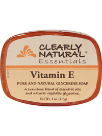 Clearly Natural Glycerine Bar Soap - Vitamin E - 4oz
