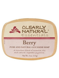Clearly Natural Glycerine Bar Soap - Berry - 4oz