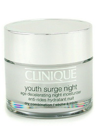 Clinique Youth Surge Night Age Decelerating Night Moisturizer (Dry Combination Skin) - 1.7oz