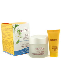 Decleor Day & Night Duo: Hydra Floral Cream 50ml/1.69oz + Aroma Night Cream 15ml/0.5oz --2pcs - 2 items