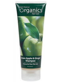 Desert Essence Organics Green Apple & Ginger Shampoo - 8oz