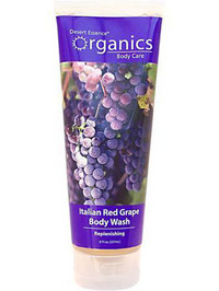 Desert Essence Organics Body Wash Italian Red Grape - 8oz