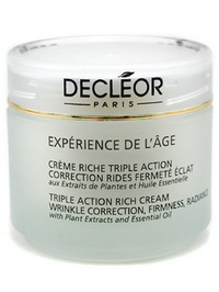 Decleor Triple Action Rich Cream - 1.66oz