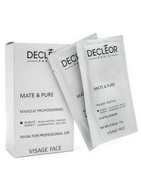 Decleor Mate & Pure Mask Vegetal Powder - Combination to Oily Skin - 10x0.17oz