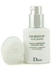 DiorSnow Sublissime Whitening Illuminating Eye Treatment - 0.5oz