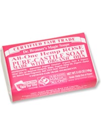 Dr. Bronner's Rose Organic Bar Soap - 5oz.