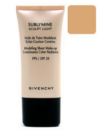 Givenchy Subli' Mine Sculpt Light Fluid Foundation SFP20 No.653 Exact Cream - 1oz