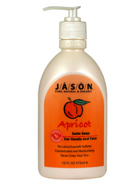 Jason Apricot Satin Soap - 16oz