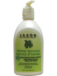 Jason Natural Satin Soap for Hands and Face - 16oz