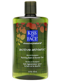 Kiss My Face Active Athletic Moisture Bath Gel - 16oz