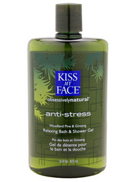 Kiss My Face Shower/Bath Gel Anti-Stress - 16oz