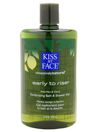 Kiss My Face Shower/Bath Gel Early To Rise - 16oz