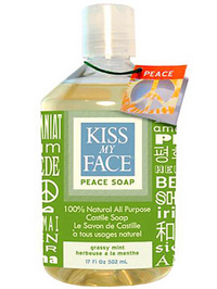 Kiss My Face Peace Soap Grassy Mint - 17oz