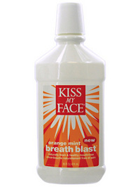 Kiss My Face Orange Mint Breath Blast - 16oz