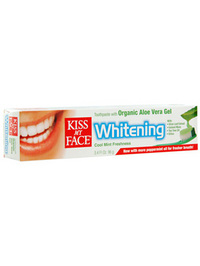 Kiss My Face Aloe Vera Oral Care Whitening Toothpaste - 3.4 oz