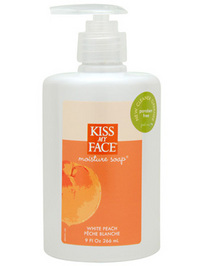 Kiss My Face Liquid Moisture Soaps White Peach - 9oz