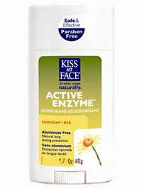 Kiss My Face Active Enzyme Stick Deodorant Summer Scent - 1.7oz