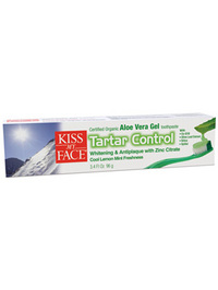 Kiss My Face Aloe Vera Oral Care Tartar Control Toothpaste - 3.4 oz