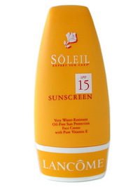 Lancome Soleil Sunscreen Oil-Free Sun Protection Face Cream SPF15 - 1.7oz