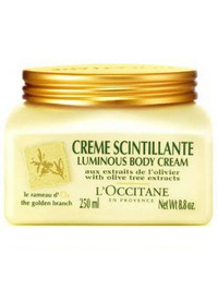 L'Occitane Olive Golden Branch Luminous Body Cream - 8.8oz