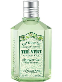 L'Occitane Green Tea Body & Hair Shower Gel - 8.4oz