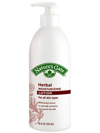 Nature's Gate Herbal Moisturizing Lotion (All Types) - 18oz
