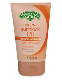 Nature's Gate Mineral Sunblock SPF20 - 4oz