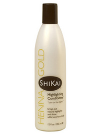 Shikai Henna Gold Highlighting Conditioner - 12oz