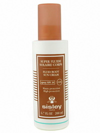 Sisley Fluid Body Sun Cream SPF 30 - 6.7oz