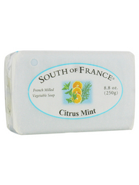 South of France Bar Soap Citrus Mint - 8.8oz